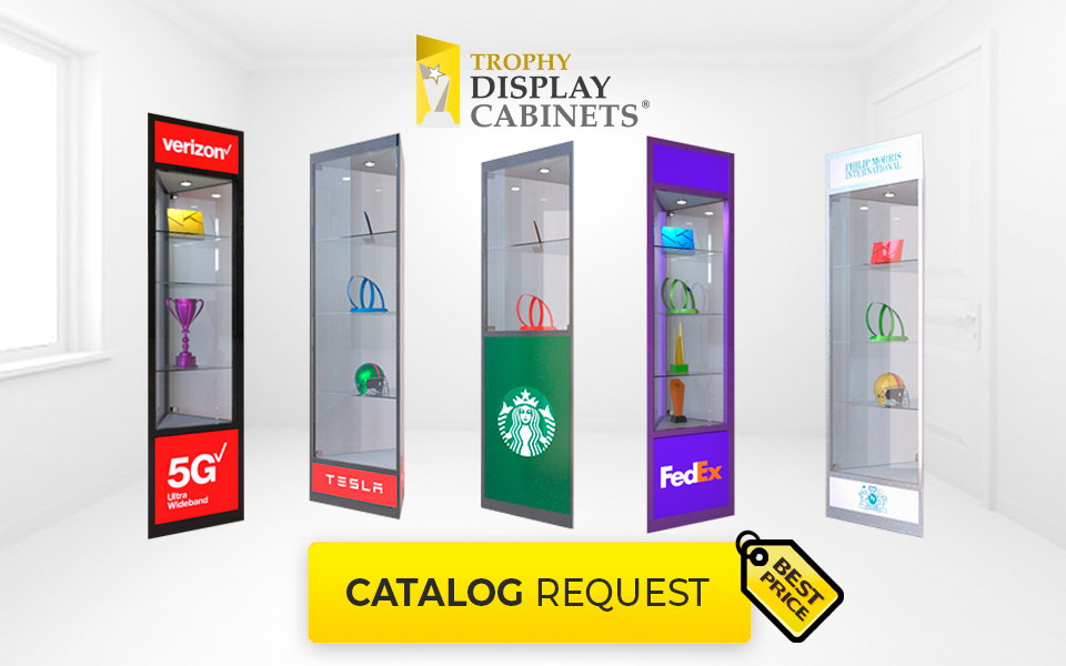 Trophy Corner Display cabinets