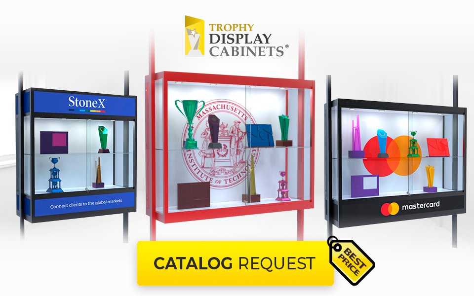Trophy Suspended Display cabinets