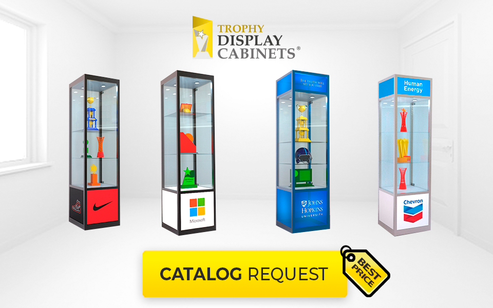 Trophy Tower Display cabinets
